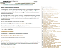 Tablet Screenshot of counterbalance.org